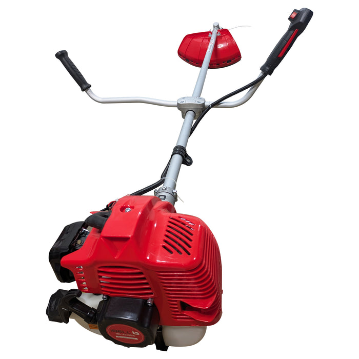iBell Brush Cutter 4386BC 42.7cc 2-Stroke Gasoline Engine - 2KW Power, 2.8HP, 3000±200 RPM Idle, 7000 RPM Max - Ideal for Power Tools, Garden Equipment