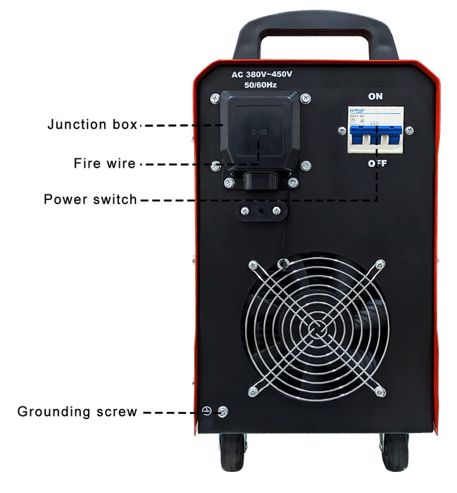 Renewed - iBELL 3-Phase MMA Dual IGBT Industrial Inverter Welding machine 400A,  M400 PRO - 1 Year Warranty
