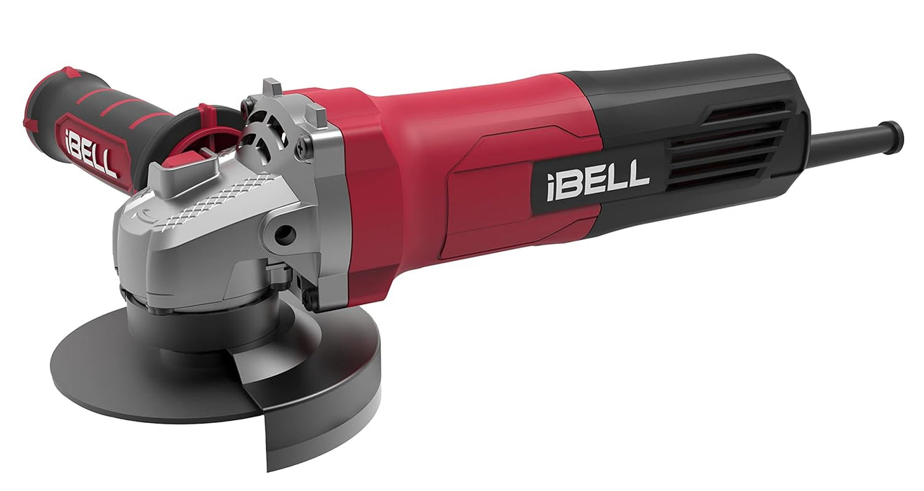 IBELL Angle Grinder AG10-68, 680W Heavy Duty, Copper Armature, Disc Dia 100mm, 11000 RPM with Grinding Wheel and Guard