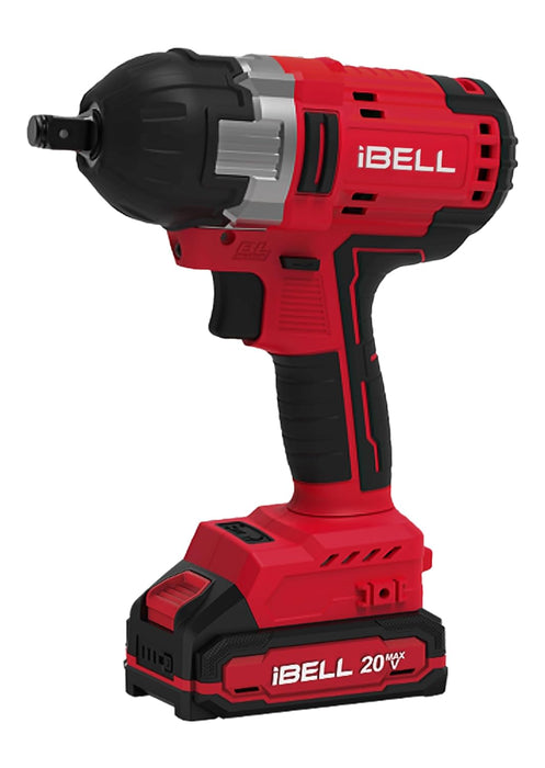 IBELL One Power Series Cordless Impact Wrench Brushless BW 20-50 20V 1/2" 500Nm 2Ah Battery & Charger with 18 months warranty