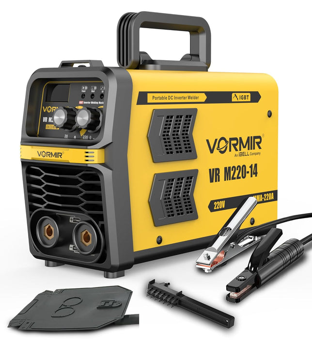 iBELL VORMIR VRM220-14 Inverter MMA Welding Machine (Home/DIY) 220A with Hot Start, Anti-Stick Functions