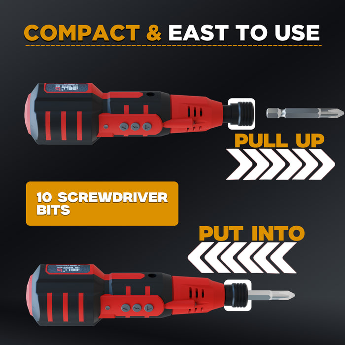 iBELL BS03-06 6.35mm Electric Contactless Tester Combination Screwdriver Set  (Pack of 1)