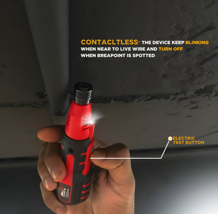 iBELL BS03-06 6.35mm Electric Contactless Tester Combination Screwdriver Set  (Pack of 1)