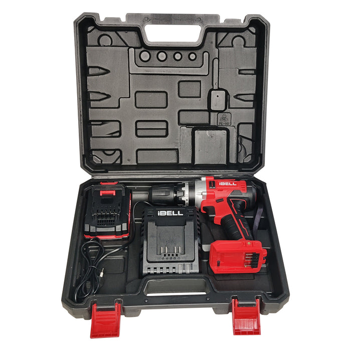 IBELL One Power Series Cordless Impact Drill CD20-30 20V 30Nm 1450RPM with Charger and 2Ah Battery  +BMC box