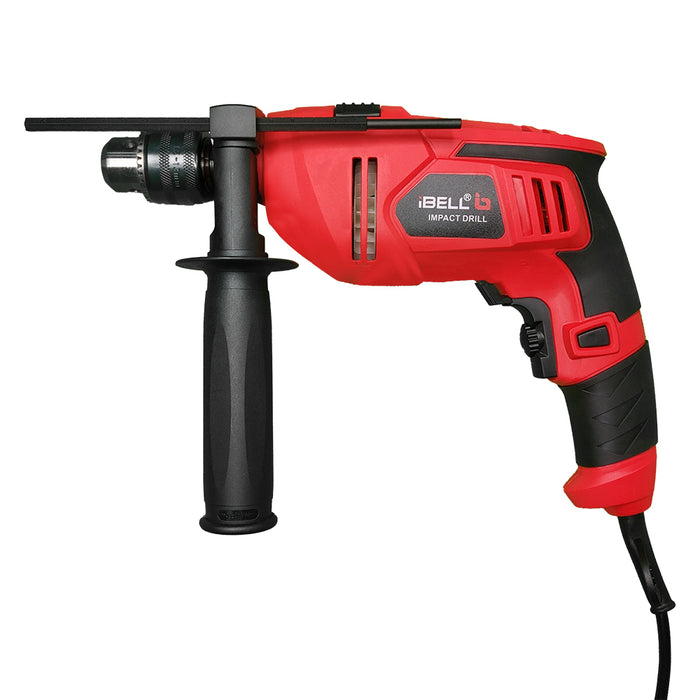 iBELL Impact Drill ID13-23, 750W, Copper Armature, Chuck 13mm manual, 0-2300 RPM, 2 mode selector, Forward/Reverse with variable speed