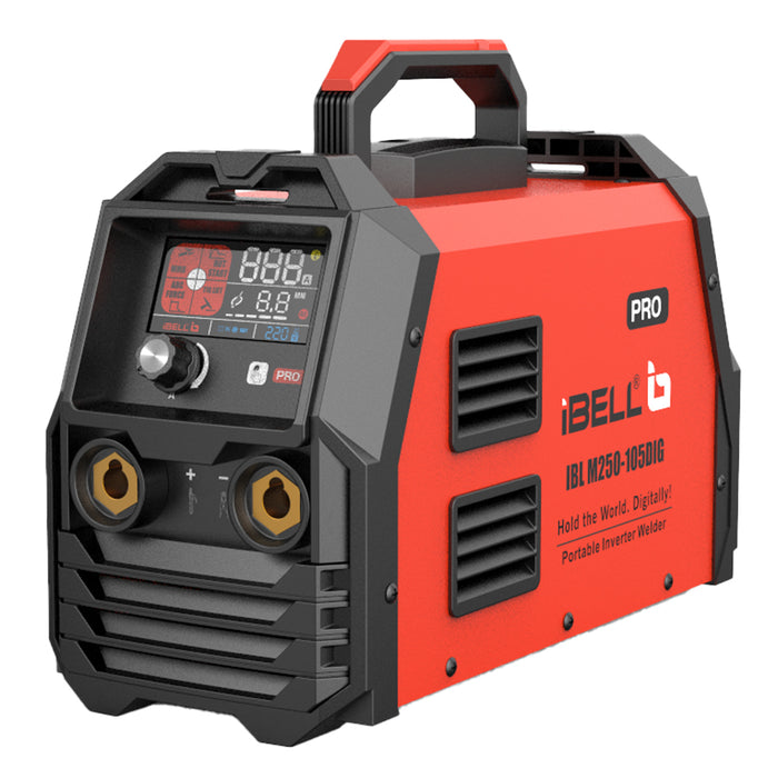 IBELL M250-105DIG, 200A, MMA/TIG Lift Inverter Digital Welding Machine