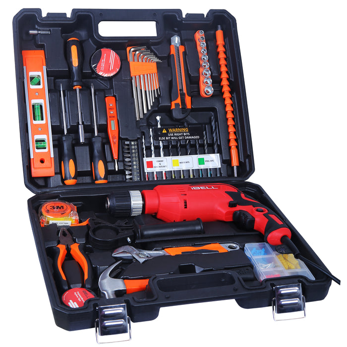iBELL TD13-100, 650 W Professional Tool Kit (Pack of 115) - 6 Months Warranty