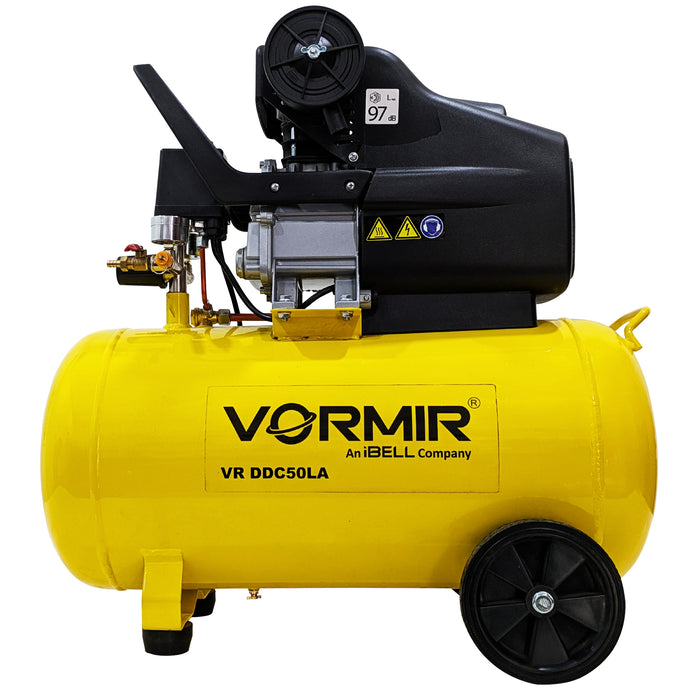 IBELL VORMIR VR DDC50LA 2.0HP Air compressor with 50L tank capacity and discharge of 115PSI