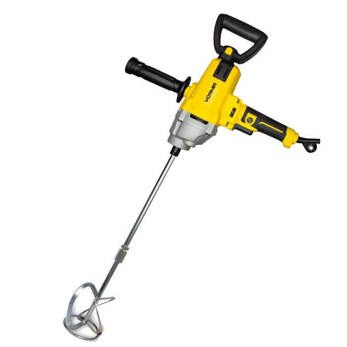 iBELL Vormir VR PM12-50 Heavy-Duty Paint Mixer | 1200W Motor, Variable Speed 0–1050 RPM, 16mm Chuck Size, 120mm Mixing Wheel | 220V~50/60Hz | Ideal for Paint, Plaster & Cement Mixing | 6-Month Warranty