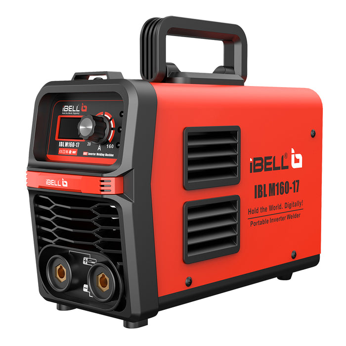 IBELL M160-17 Inverter ARC Compact Welding Machine (IGBT) 160A with Hot Start & Anti-Stick Functions - 1 Year Warranty
