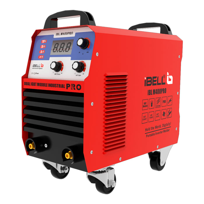 iBELL 3-Phase MMA Dual IGBT Industrial Inverter Welding machine 400A, M400 PRO - 1 Year Warranty