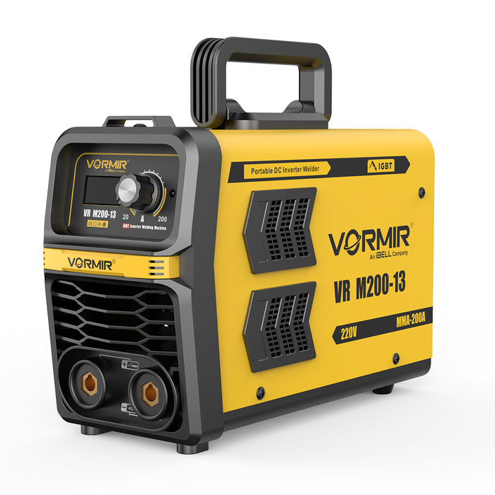 iBELL VORMIR VRM200-13 Inverter MMA Welding Machine (Home/DIY) 200A with Hot Start, Anti-Stick Functions