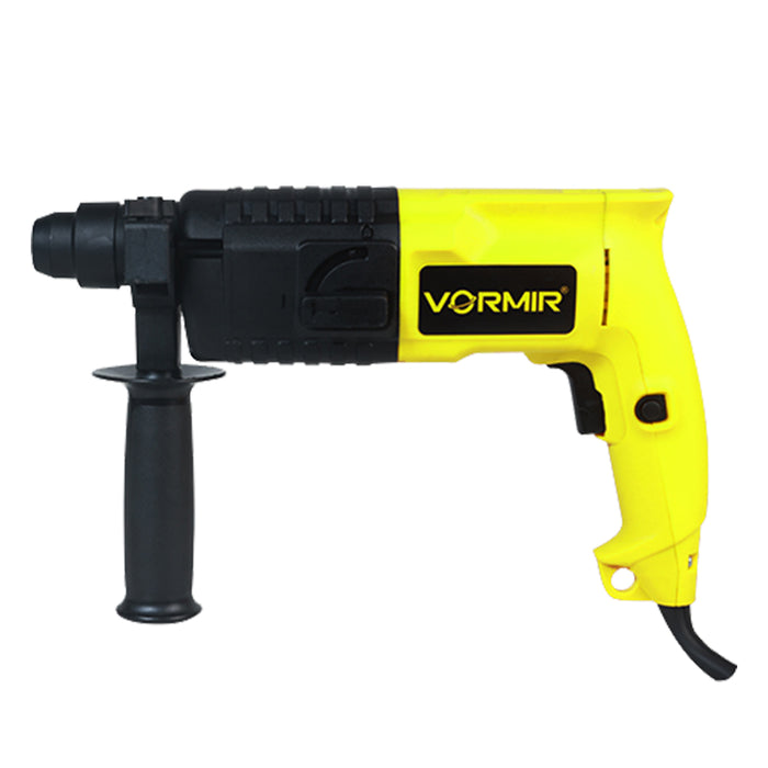 IBELL VORMIR Rotary Hammer Drill VR RH20-23, 500W, Copper Armature, 850RPM, Speed 3900/min, SDS Plus Chuck 20mm, 1.5J with Accessories