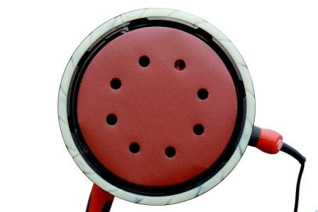 iBELL Sanding Disc 225mm (9") with 8 Holes for Dust Vacuum 100 Grit - 10Pcs Pack