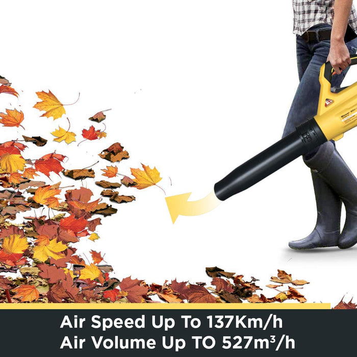 VORMIR BB 85-05  20V Max 85 MPH Duel Speed Cordless Leaf Blower, 4.0Ah Battery and Charger Included - 6 Months warranty
