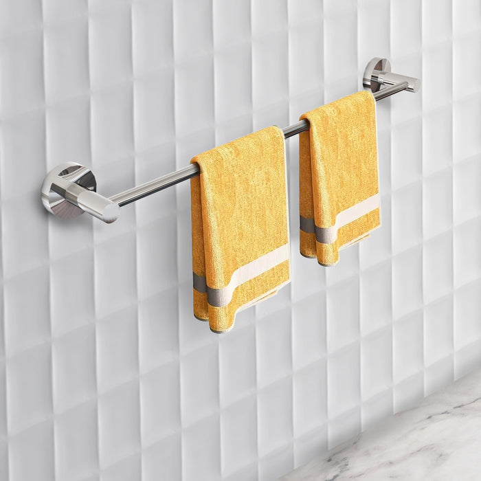 Finish: Polished Chrome Length: 62 cm (fixed) Mounting Type: Wall