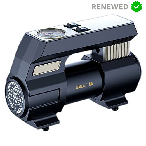 RENEWED - IBELL Car/Bike Tyre Inflator CA12-98, 12V DC, 120W, 12A, Air ...