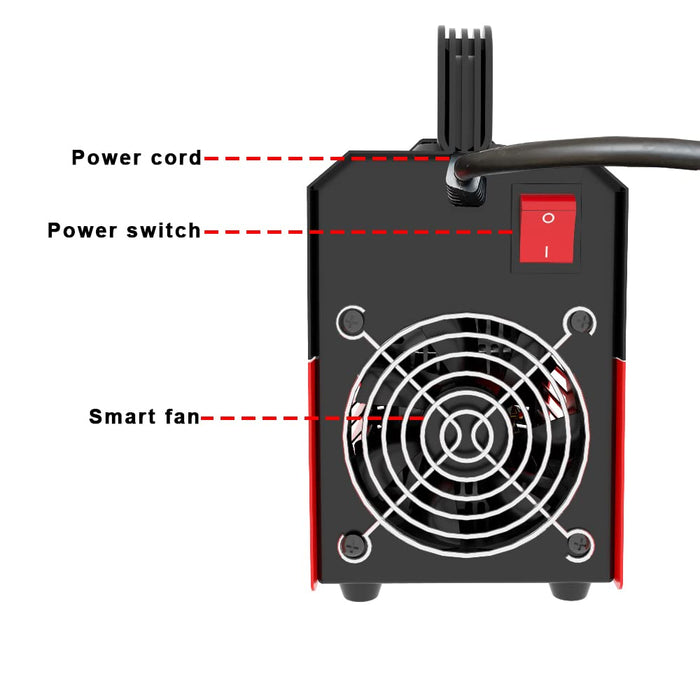 IBELL Inverter ARC Welding Machine (IGBT) M200-77SC, 200A with Built-in Hot Start and Anti-Stick Functions