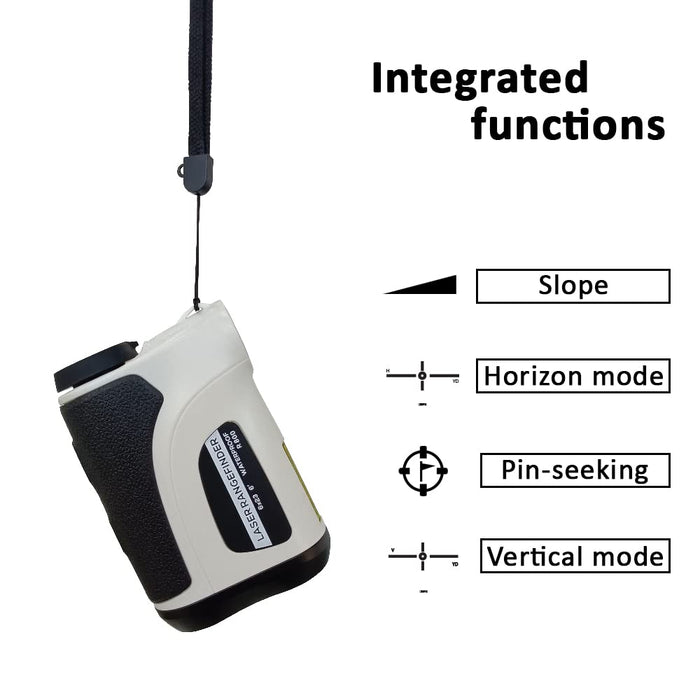 IBELL 800 Yards Laser Rangefinder for Golf & Construction Range Finder Distance Measuring with High-Precision Flag Pole Locking ︱Slope Compensation Mode - 6 Months Warranty