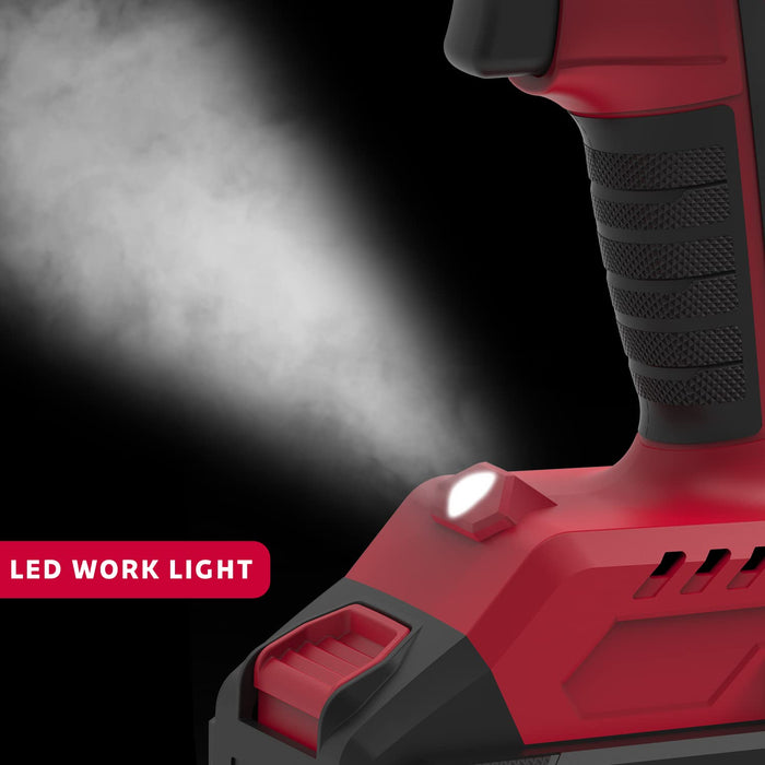 iBELL BD20-80 One Power Series 20V Cordless Impact Drill Brushless | Max 80Nm Torque | 1750 RPM Speed | 13mm Heavy-Duty Metal Keyless Chuck | 20+3 Clutch Settings | LED Light | 2Ah Battery in BMC Box