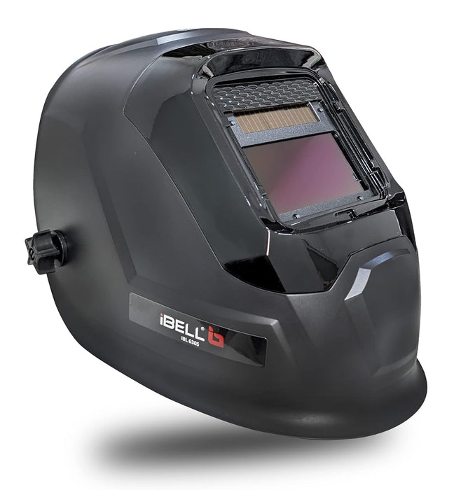 iBELL Large Viewing Solar & Battery Powered Auto Darkening Welding Helmet IBL 630S
