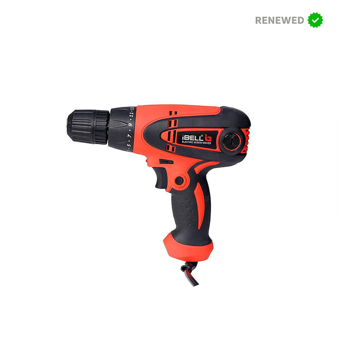 RENEWED - iBELL Electric Screwdriver Model: IBL SD10-86,Dia 10MM,280W,750 RPM - 6 Months Warranty