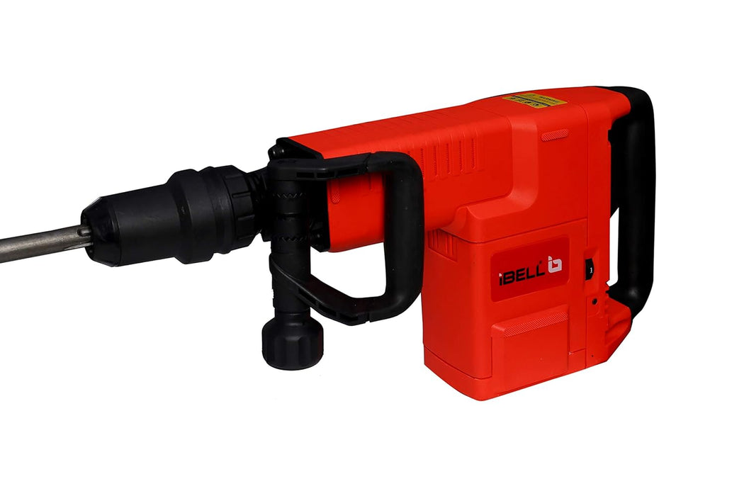 iBELL Demolition Hammer, IBL DH45-66,1500W,900-1890 RPM,220V,50 HZ,11 KG with 6 Months Warranty.