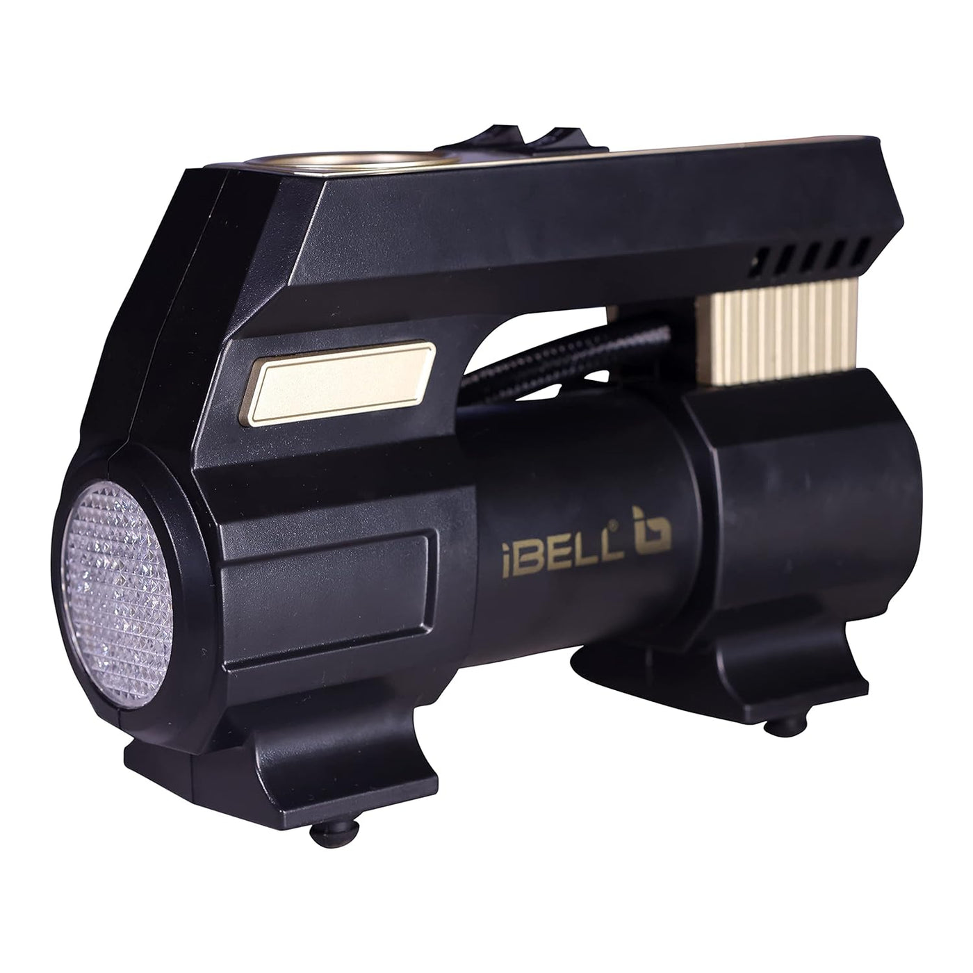 IBELL Car/Bike Tyre Inflator CA12-98, 12V DC, 120W, 12A, Air Flow 25L ...