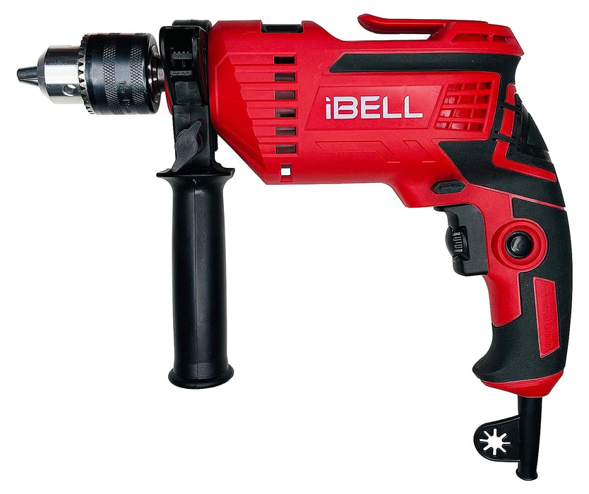 IBELL Professional Tool Kit with Impact Drill TD13-85, 650W, Copper Armature, Chuck 13mm Keyless Auto, 59 Home Essential Tools/Accessories