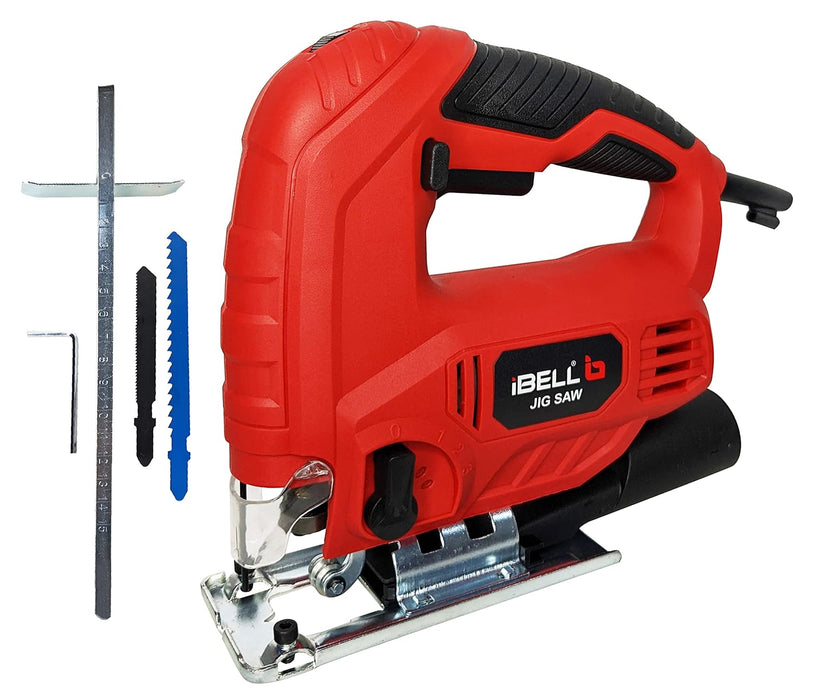 IBELL Professional JIG Saw, 650W, Copper Armature, 3000RPM 65mm with Variable Speed Control