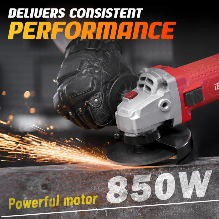 iBELL Angle Grinder IBL AG10-92, 850W, 100MM Heavy Duty,11000 RPM with 6 Months Warranty