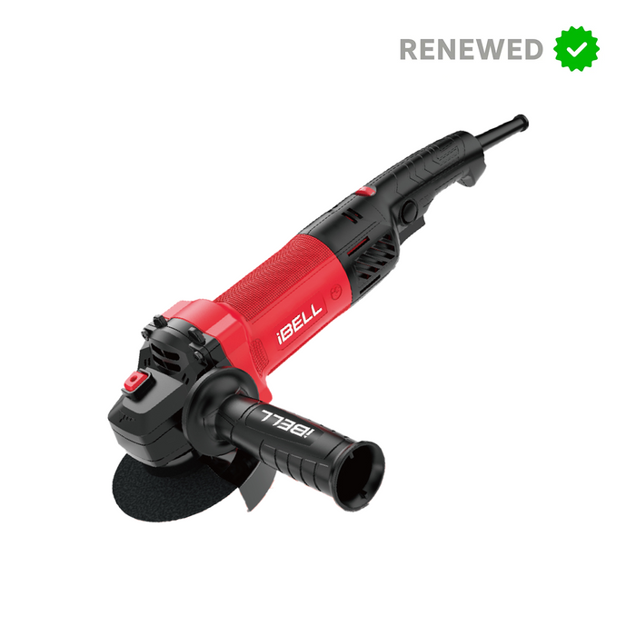 RENEWED - iBELL Angle Grinder IBL AG15-06, 1100W, 115MM Heavy Duty,11000 RPM with 6 Months Warranty