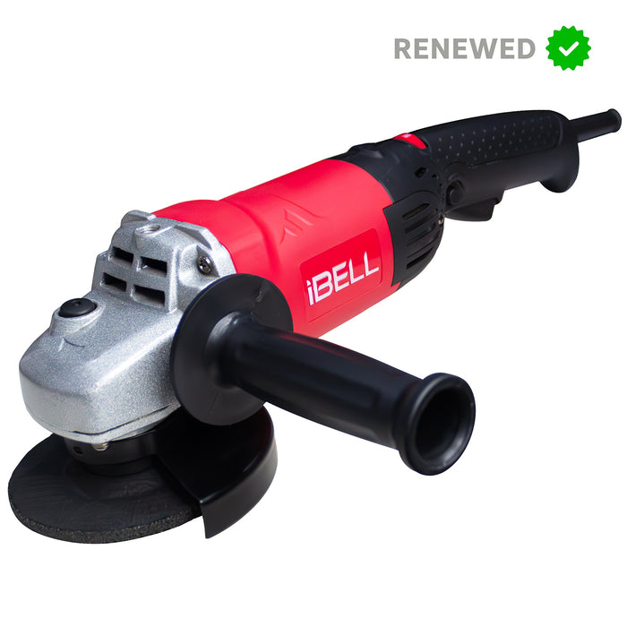 RENEWED - BELL AG25-50S Variable Speed Angle Grinder - 1400W, 5” Disc, 0-9000 RPM