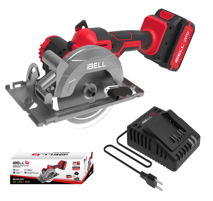 IBELL One Power Series BC 69 42 Cordless Circular Saw Brushless with 2AH Battery and Charger with 12 months warranty