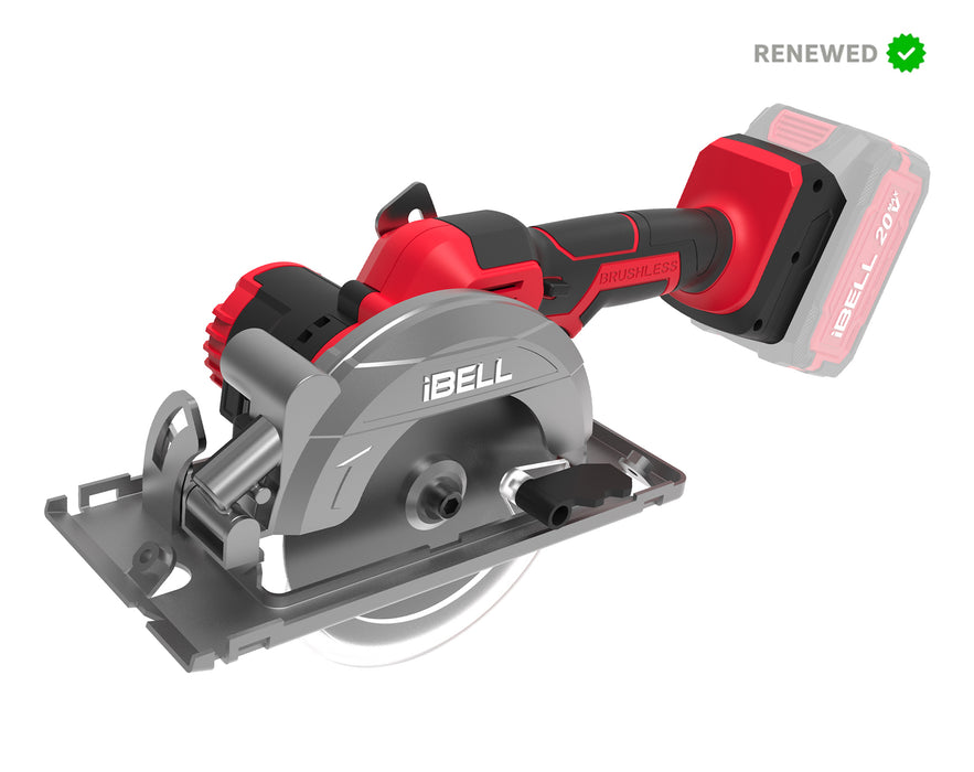 RENEWED - IBELL One Power Series BC69-42 Cordless Circular Saw Brushless without Battery and Charger with 12 months warranty