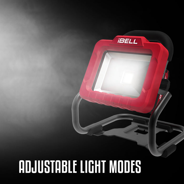 IBELL One Power Series Portable Rechargeable Work Light BL20-20 20V 20W 1800Lm 2Ah Battery & Charger with 6 months warranty