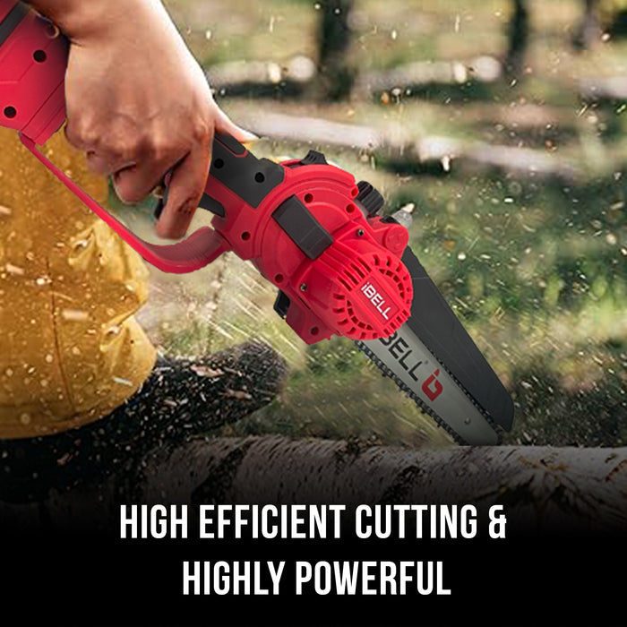 IBELL One Power Series BS 20 08 Cordless Chain Saw Brushless with 4AH Battery and Charger + BMC box with 12 months warranty