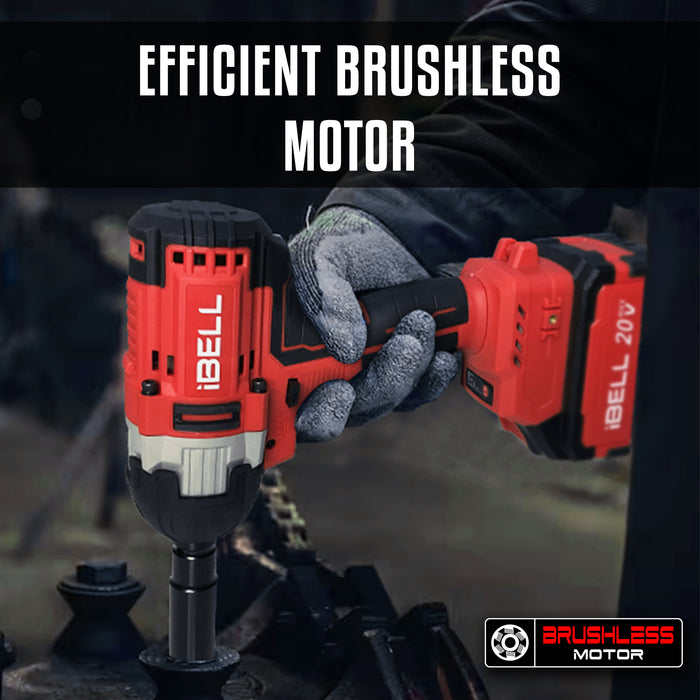IBELL One Power Series Cordless Impact Wrench Brushless BW 20 50