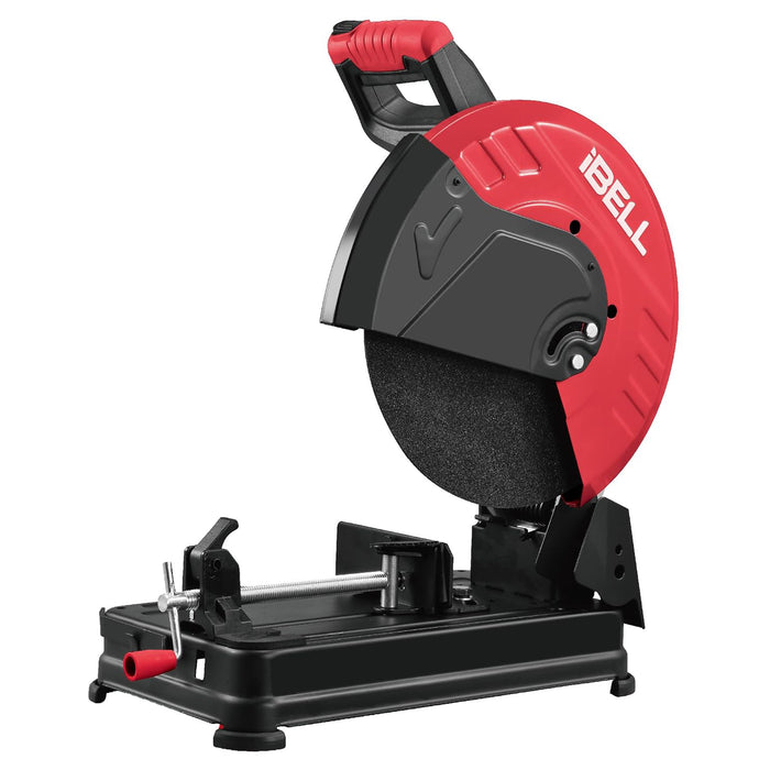 iBell CM35-43 High-Performance Cut-Off Saw/ Chop Saw Machine, 2400W, 4200 RPM, 14” Blade, Copper Armature, with Safety Lock and Side Handle, 1 year Warranty