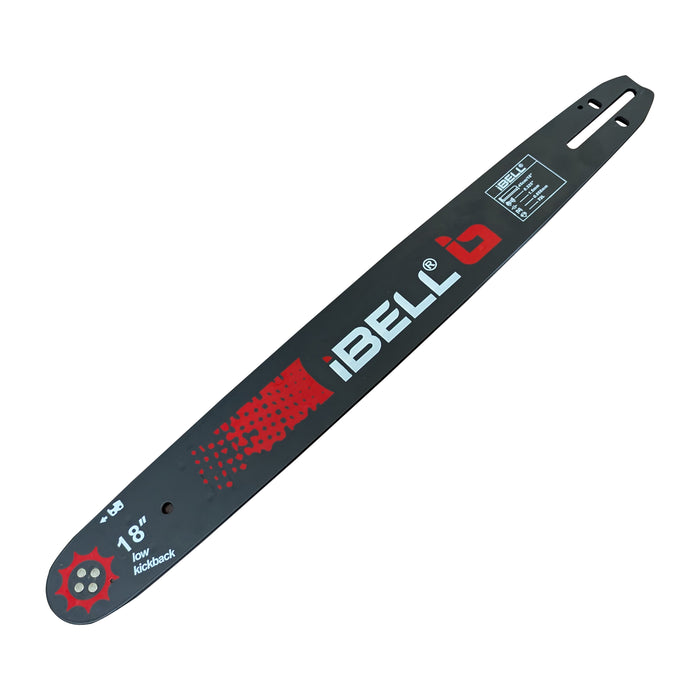 iBELL Guide Bar – CS 20-58 / CS 58-58 / CS 58-76 (18"), Durable Replacement Chainsaw Bars for Smooth and Efficient Wood Cutting (OEM)