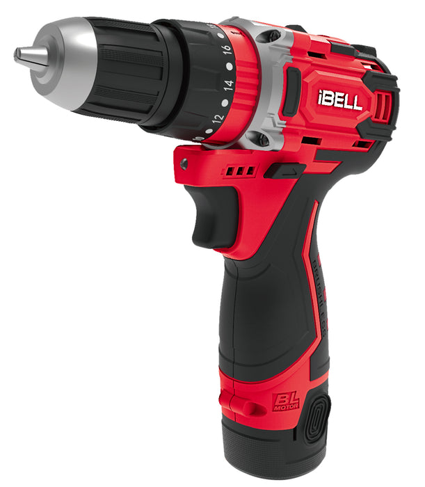 iBELL CT12-30 Cordless Impact Drill Tool Kit with 101 Home