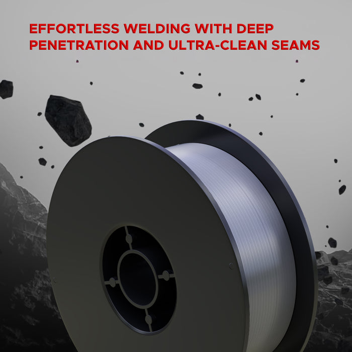 iBELL Flux Core Gasless Welding Wire Wire, Mild Steel AWS/SFA 5.20 E500T-GS, 0.8mm-Diameter, 1Kg