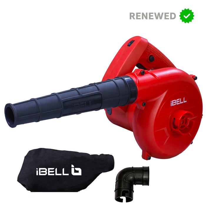 RENEWED - iBELL Air Blower EB 60-69  600W, RPM 14000, Blow Rate 3.3M/Min, with Vacuum dust Collecting Bag, Professional Quality,Variable Speed Control
