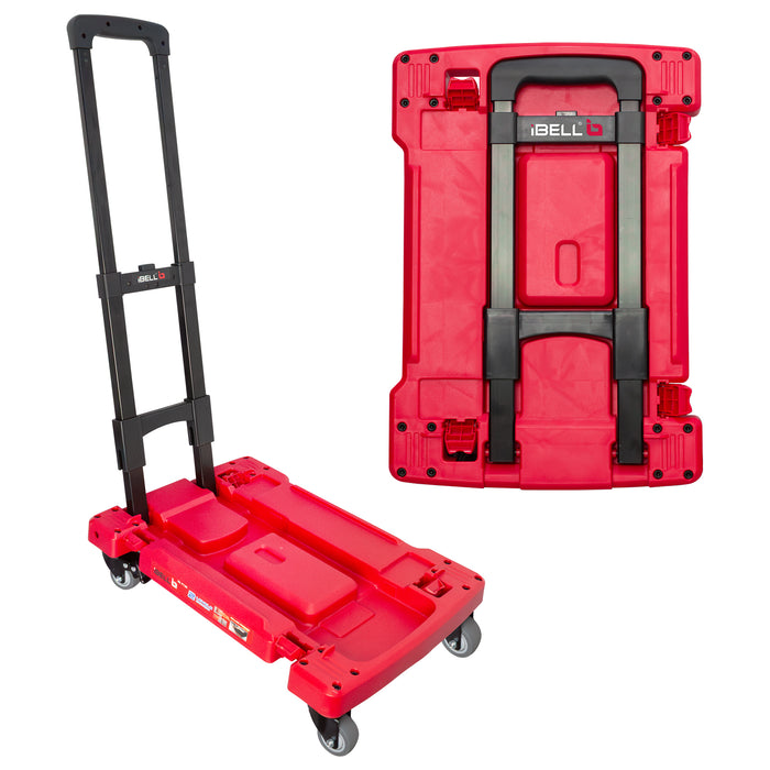 iBELL FT100 | 2-in-1 Tool Box Cart Cum Mechanical Creeper, 100kg Load Capacity, Multi-Purpose Mobile Workstation, Heavy-Duty Rolling Cart for Garage, Workshop, Car Maintenance & DIY Projects