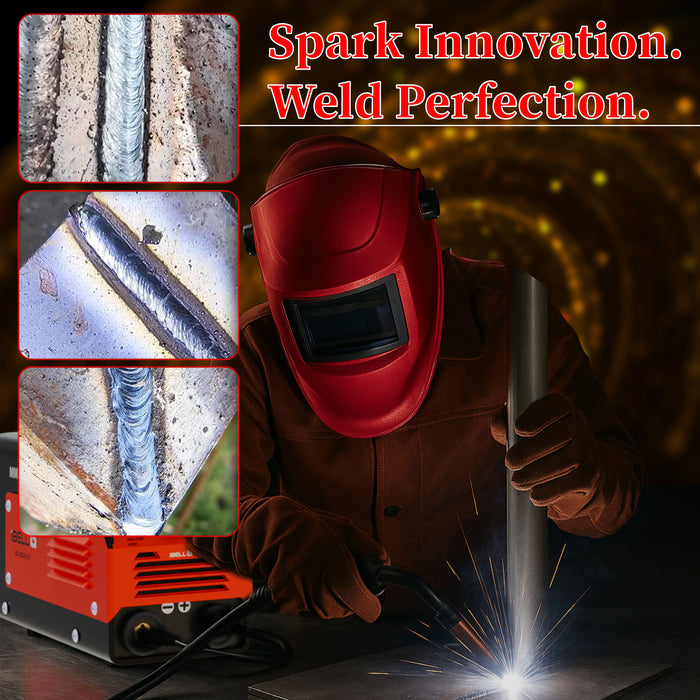 iBELLM220-76 Inverter ARC Welding Machine (IGBT) 220A with Hot Start, Anti-Stick Functions, Arc Force Control - 2 Year Warranty
