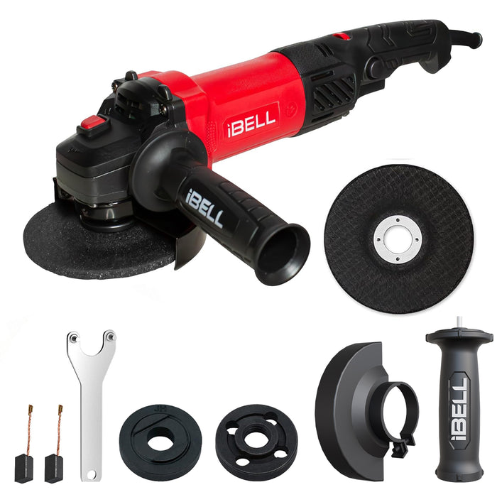 iBELL Angle Grinder IBL AG10-06, 1100W, 100MM Heavy Duty,11000 RPM with 6 Months Warranty