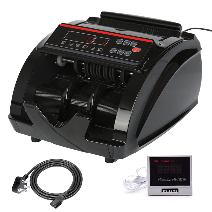 iBELL CM13-LB Money Counting Machine | High-Speed Cash Counter 1000 Notes/Min | UV, MG, IR, MT Fake Note Detection | Multi-Currency Note Counter | Batch & Add Function| 1-Year Warranty