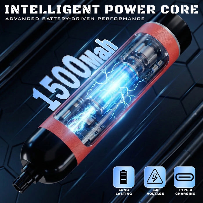 IBELL IBL ES36-15 4V Cordless Screwdriver Set with 27 Accessories | 10Nm Max Torque | 3 Torque Settings | 300 RPM Speed | 6.35mm Chuck | Built-in LED Light for Home & DIY Use