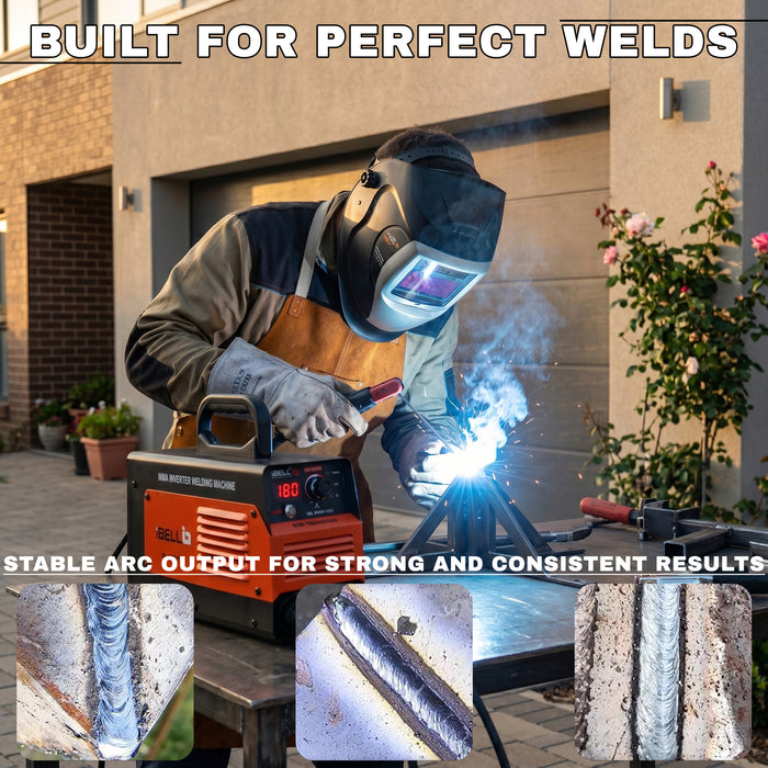 iBELL Inverter ARC Welding Machine (IGBT)M250-103,  250A with Hot Start,Anti-Stick,Arc Force,Power Boost Functions- 1 Year Warranty