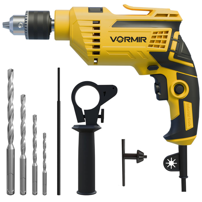IBELL VORMIR ID13-75 Impact Drill | 650W | Dual Mode (Drilling & Impact) | 13mm Chuck | 0–2800 RPM | Variable Speed | Forward/Reverse | Copper Armature